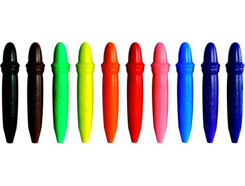Lapis de cera giotto bebe com 10 lapis , Giotto , 36358 , 8000825018596